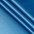 Сатин-коттон стрейч 063-16455 голубой однотонный