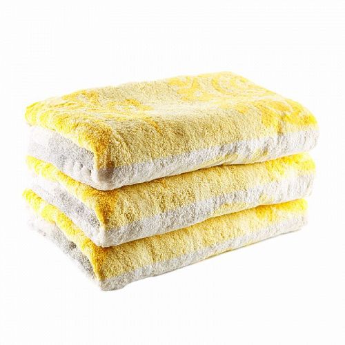 Полотенце CAWO 80х150 см махровое 1057-050 желтое