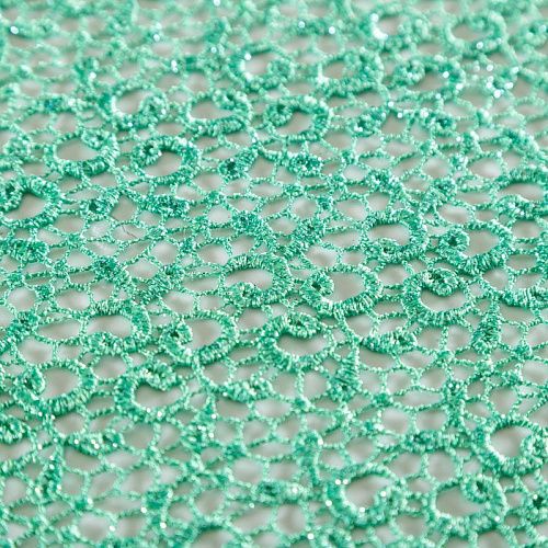 Гипюр-макраме К12-664 светло-зеленый