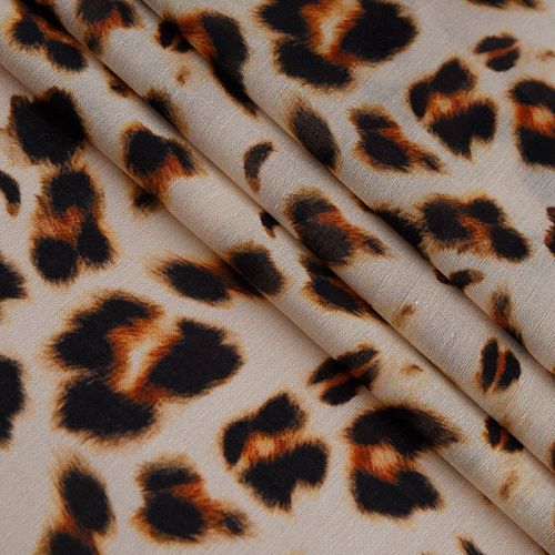 Батист 003-16556 экрю принтованный