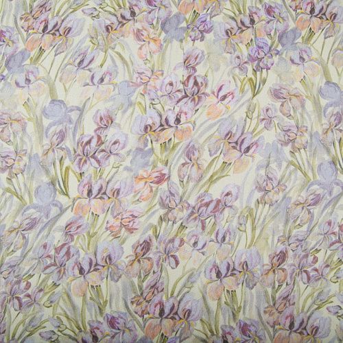 Шифон шелковый Blumarine 068-20072 фисташковый принтованный