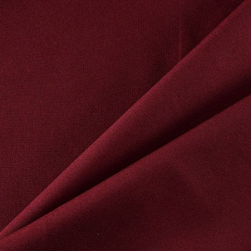 Ткань портьерная L-300 см негорючая габардин 16-02-17723 бордовый