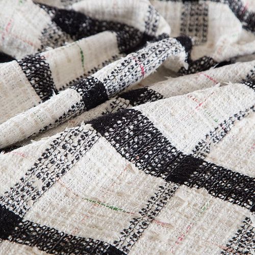 Твид Gucci 052-19240 черно-белый