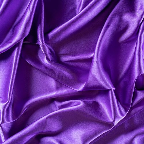Шелк натуральный К15-1095 пурпурный однотонный