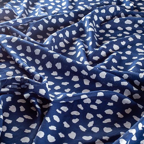 Тенсел 053-01266 синий принтованный