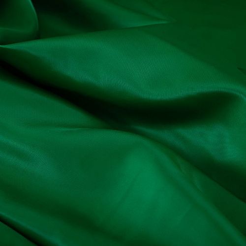 Ткань подкладочная 045-18903 зеленый однотонный
