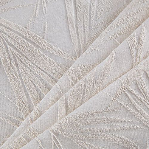 Ткань портьерная жаккард 514-02-15 молочный