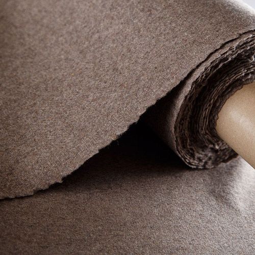 Ткань пальтовая 040-16272 песочный однотонный