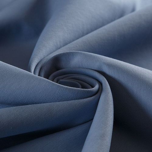 Трикотаж 056-15753 серо-голубой однотонный