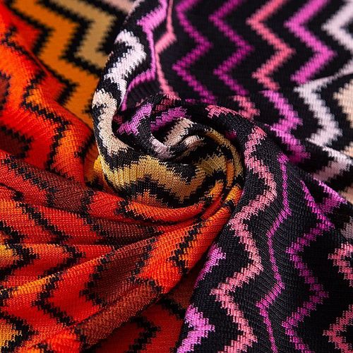 Трикотаж Missoni 056-20143 черный мультиколор