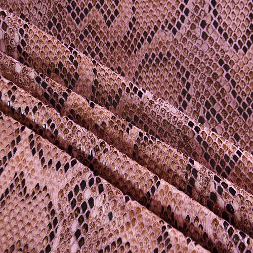 Экокожа на трикотажной основе 070-12013 розовый