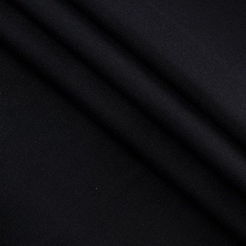 Лен-вискоза 035-13106 черный однотонный