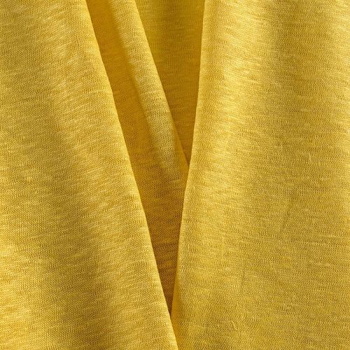 Трикотаж 056-11944 медово-желтый однотонный