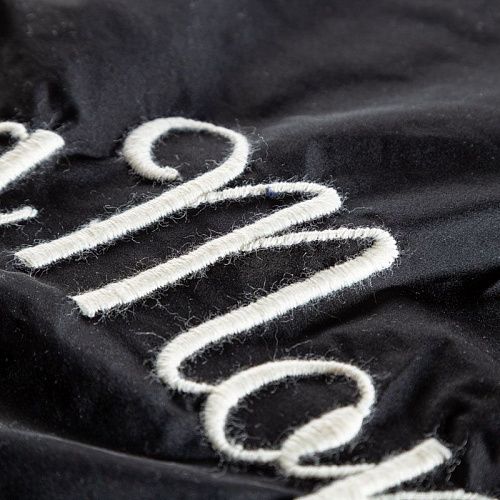 Тафта с вышивкой 051-02935 черный