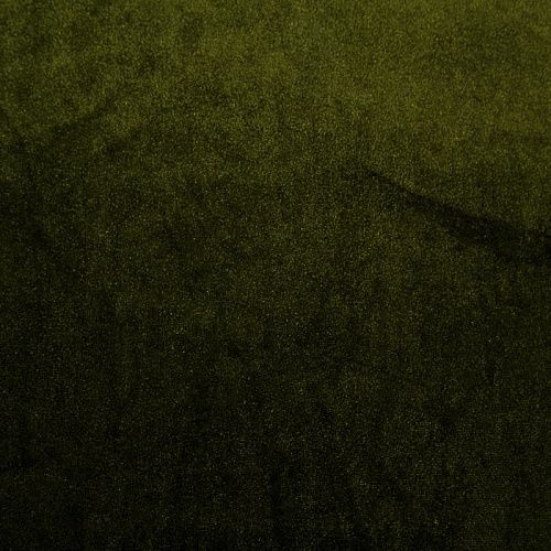 Бархат стрейч 002-18863 оливково-зеленый однотонный