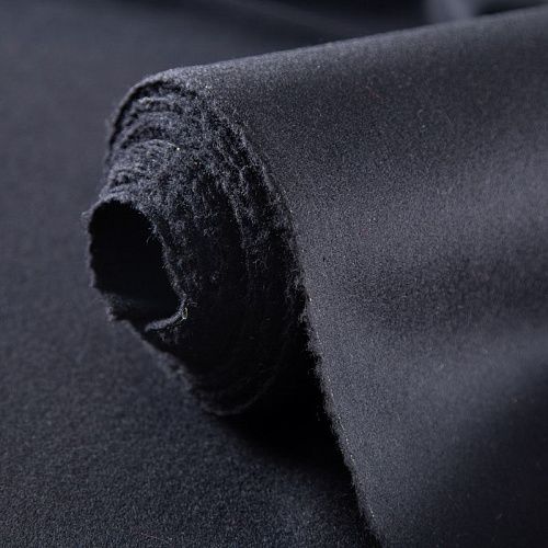 Кашемир 022-19948 черный однотонный