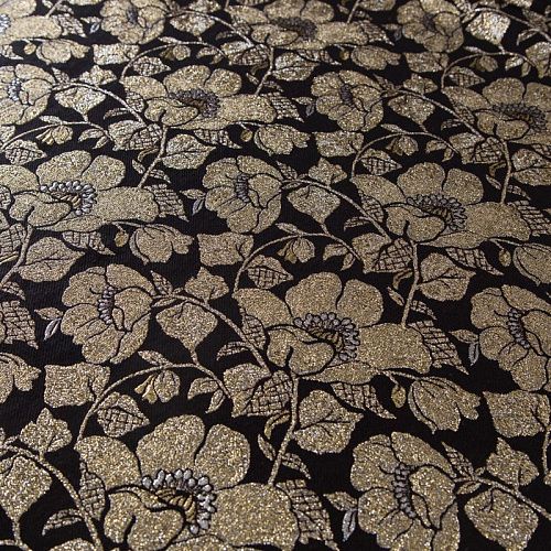 Жаккард 017-19204 золото/черный