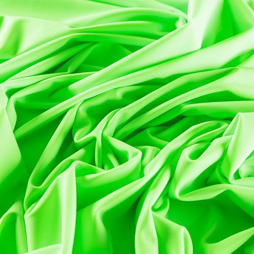 Лайкра 005-07467 яркий лаймовый однотонный
