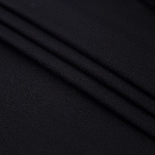 Трикотаж 056-16723 черный однотонный