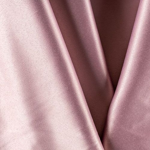 Сатин стрейч К33-871 пыльная роза однотонный