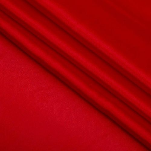 Перл шифон 068-19396 красный однотонный