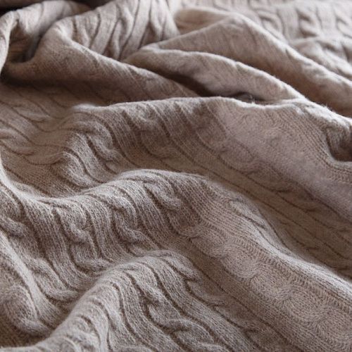 Трикотаж вязаный 056-16679 серо-бежевый