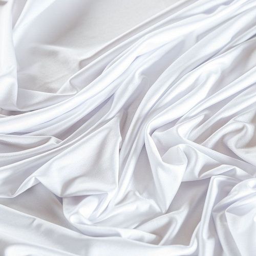 Трикотаж 056-07305 белый однотонный