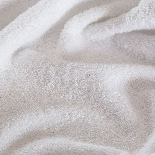 Полотно махровое ш.220 см 007-18028 белый однотонный