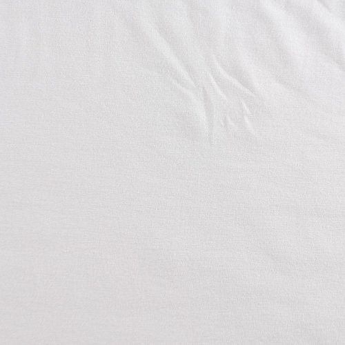 Трикотаж 056-12165 молочный однотонный