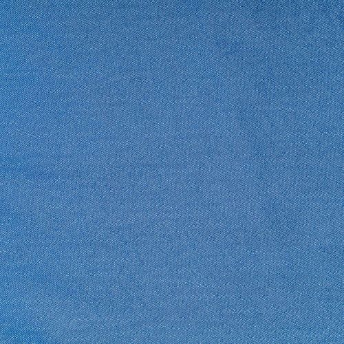 Креп-сатин К33-913 небесно-голубой однотонный