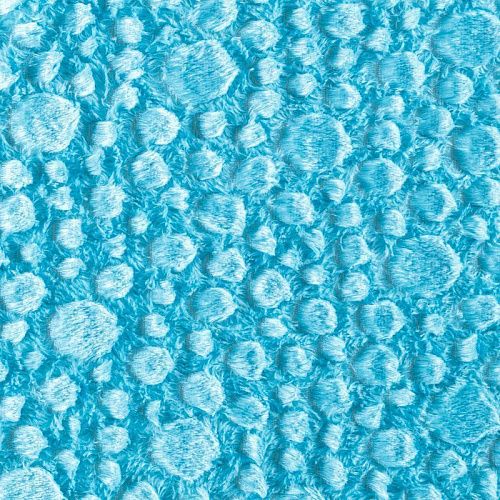 Мех искусственный 037-10151 лазурно-голубой однотонный