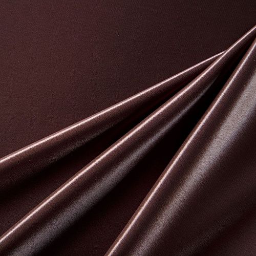 Сатин 001-07868 шоколадный однотонный