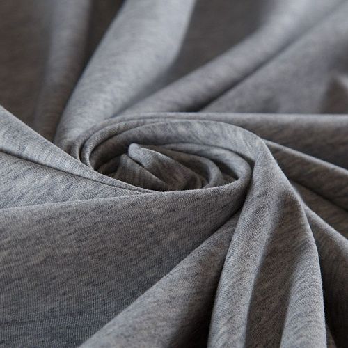 Трикотаж 056-15739 светло-серый меланж