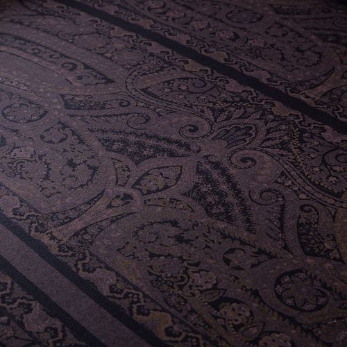 Палантин кашемировый ETRO 022-19611 пыльно-лиловый