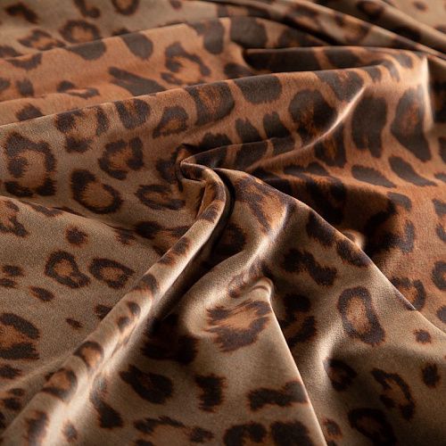 Бархат Etro 002-16269 кэмел принтованный