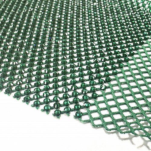 Сетка со стразами Swarovski 050-20874 изумрудный