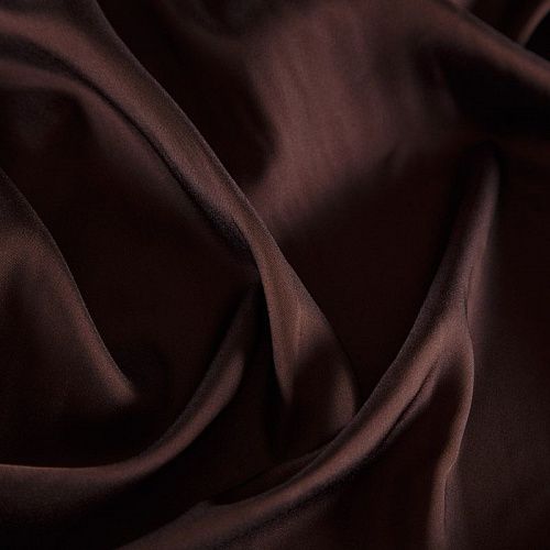 Ткань подкладочная стрейч 045-17211 шоколадный