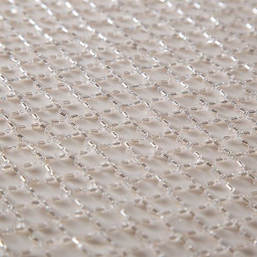 Сетка со стеклярусом 050-13578 золотистый