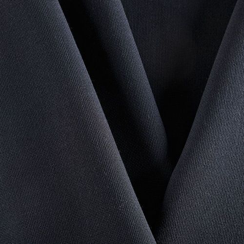 Креп 026-05895 черный однотонный