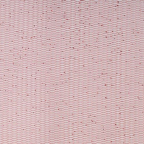 Фатин с напылением К33-948 вишневый однотонный