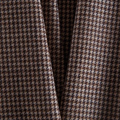 Ткань костюмная 025-14425 бежевый принтованный