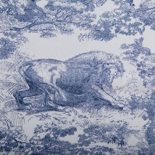 Хлопок 063-20004 белый принтованный