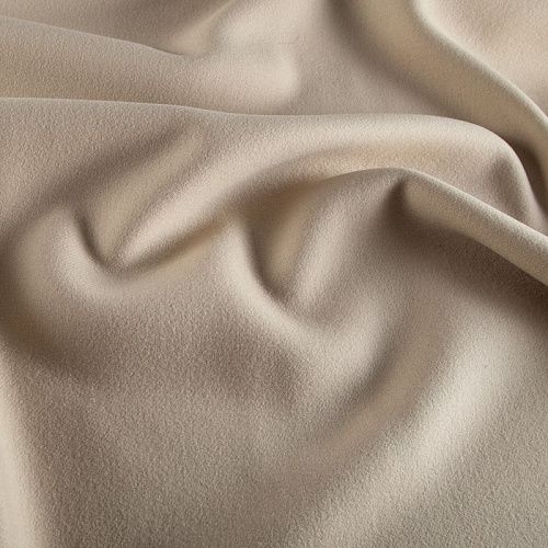 Ткань пальтовая 040-20238 светло-песочный однотонный