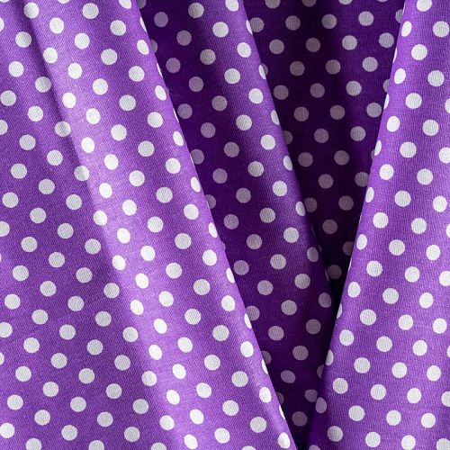 Бязь 007-00642 фиолетовый принтованный