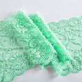 Кружево эластичное 140 мм Ф01-0077 салатовый