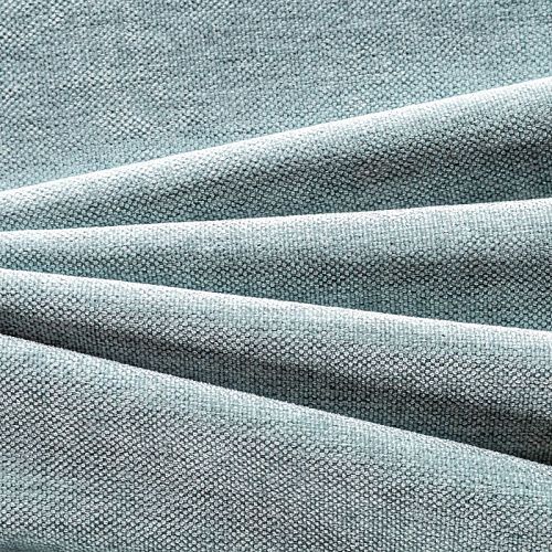 Ткань портьерная шенилл h-300 см 21-02-00077 серо-мятный однотонный