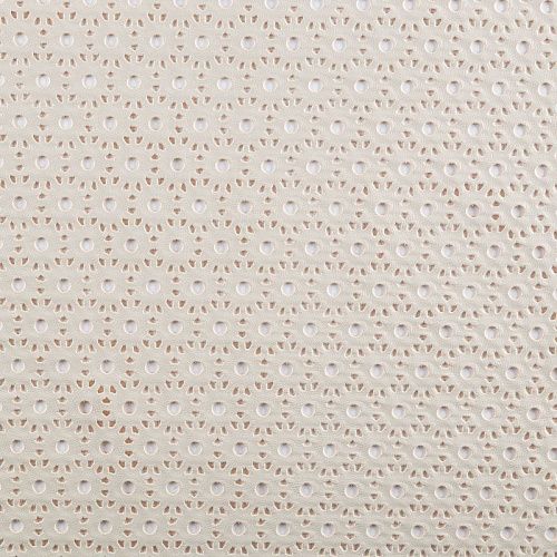 Экокожа перфорированная 070-05783 экрю однотонный