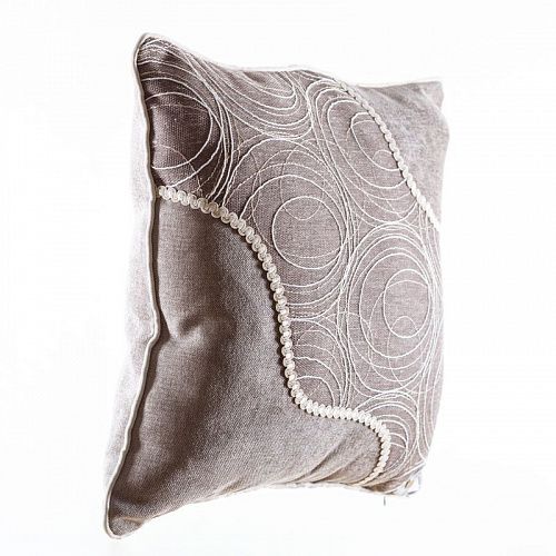 Наволочка 45х45 см декоративная на молнии 463356 