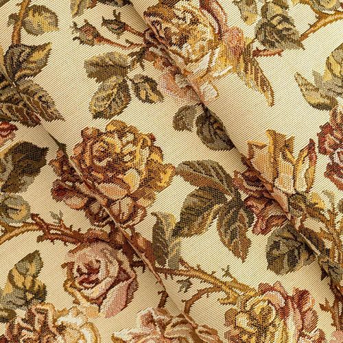 Гобелен гостиный 513-02-65 песочный розы