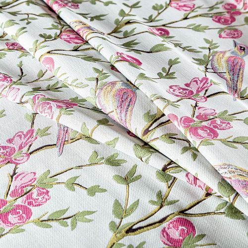 Ткань портьерная жаккард 02-02-03257 светло-серый